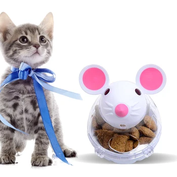 Утечка пищи, стакан, кормушка, лакомый шарик, милые игрушки для мышонка, интерактивная игрушка для кошек, корм для медленного кормления, игрушки для домашних животных