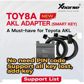 Xhorse XD8ASK XD8ASKGL для Toyota 8A AKL Smart Key Adapter для всех Потерянных ключей работает с VVDI Key Tool Plus XDBASK