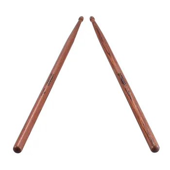 Профессиональные деревянные барабанные палочки Барабанные палочки из массива розового дерева 5A/7A для начинающих Аксессуары для ударных инструментов