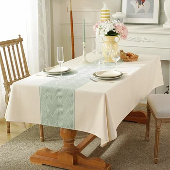 Высококачественная скатерть для чайного столика с защитой от обжига, прямоугольная скатерть для обеденного стола в скандинавском стиле