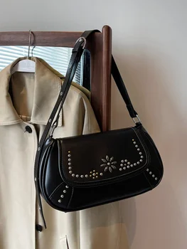 Высококачественные сумки 2023 новые женские сумки популярная сумка-мессенджер через плечо маленькая квадратная сумка подмышкой