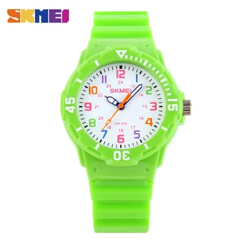 SKMEI Модные детские часы 50 м Водонепроницаемые детские кварцевые наручные часы Relógio infantil для мальчиков и девочек 1043