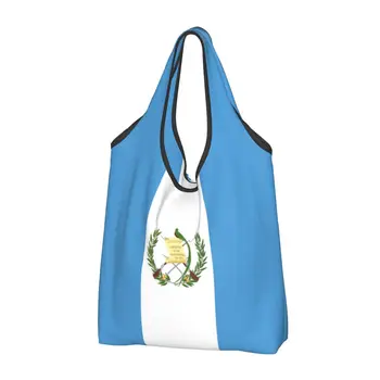 Многоразовые подарочные наклейки с флагом Гватемалы, сумка для покупок, женская сумка-тоут, портативные сумки для покупок в продуктовых магазинах Pride
