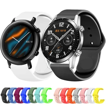 Для Huawei Watch GT 2 Pro Ремешок Силиконовый Ремешок Для Huawei Watch GT 2 46 мм Gt 2e Ремешок Для Huawei Watch 3 3 Pro Ремешок Для часов Браслет