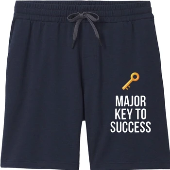 Мужские шорты Главный ключ к успеху, крутые мужчины, крутые для студентов, повседневные, крутые, в стиле Фанк, повседневный хлопок.