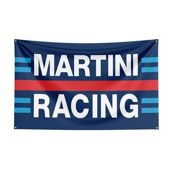 Флаг Мартини 3X5 футов, Баннер гоночного автомобиля с принтом из полиэстера для декора -ft Flag Decor, баннер для украшения флага, Баннер для флага