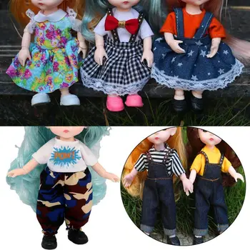 16 см Кукольная одежда высокого класса, можно нарядить модную кукольную одежду, костюм с юбкой, лучшие подарки для детей, игрушки для девочек 