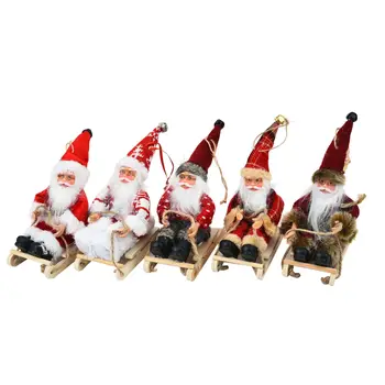 Navidad decor Рождественские товары фигурки игрушки украшения подарки Рождественские украшения Санта-Крус Санта-Клаус
