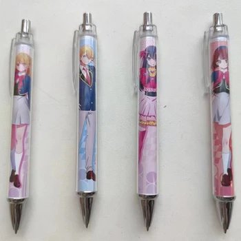 Аниме пользовательская ручка Oshi no Ko гелевая ручка MHoshino Ai Mem Cho Hoshino Аквамарин Курокава Аканэ Шариковая Ручка Канцелярские принадлежности подарок