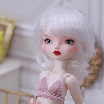 6 очков Оригинальная кукла BJD Girls 'Mihara в милом стиле SD Joint Подвижный обнаженный детский набор кукла с шаровыми шарнирами