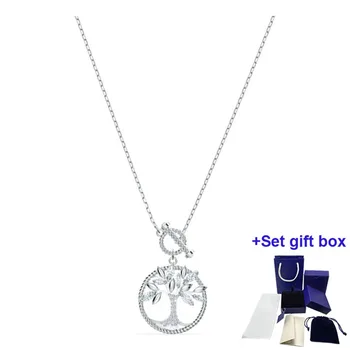 Вечный символ Кубического Циркония, белые ожерелья с гравировкой, Стильное Элегантное ожерелье, ювелирные изделия для женщин, Бесплатная Доставка