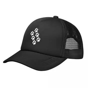 Бейсбольная кепка Paw Prints 97, летняя дышащая сетчатая кепка, спортивный солнцезащитный козырек, мужские сетчатые кепки