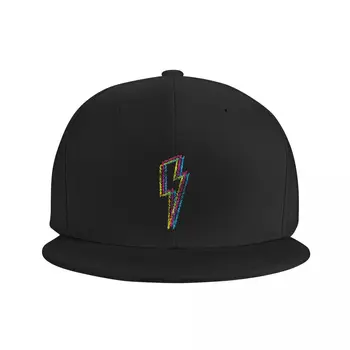 CMYK Lightning glitch (черный) Бейсболка с капюшоном, шляпа с диким мячом, Винтажная Женская Пляжная мода, Мужская