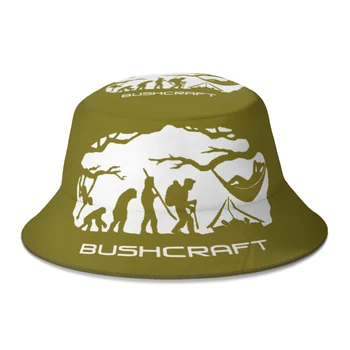 2022 Новые Летние Шляпы-Ведерки Bushcraft Evolution для Кемпинга для Женщин И Мужчин, Пляжные Складные Рыболовные Шляпы-Бобы Для Девочек И Мальчиков, Панама