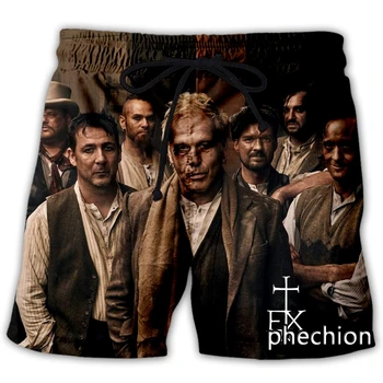 phechion, Новые модные мужские/женские повседневные шорты с 3D-принтом In Extremo Band, Уличная одежда, мужские Свободные спортивные шорты L144