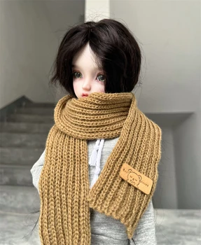 Шарф для куклы BJD размера 1/3 1/4, милый теплый шарф, аксессуары для куклы (2 цвета)