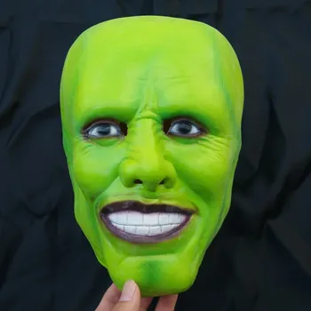 Имитирующая маска Маска для Хэллоуина из латексного материала, маска для вечеринки с мячом
