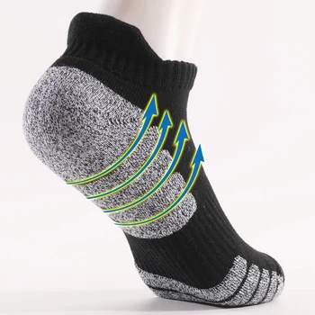 Спортивные носки для бега, дышащие Удобные Теплые хлопковые носки, аксессуары