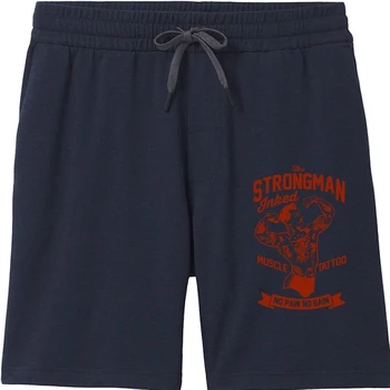 Мужские шорты с надписью Strongman, мужские шорты нового стиля с уличным принтом, женские шорты