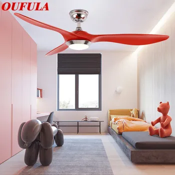 Современные потолочные вентиляторы TYLA с дистанционным управлением, вентиляторное освещение для домашнего фойе, столовой, спальни