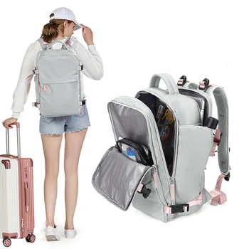Многофункциональная дорожная сумка, Большой вместительный рюкзак, Женская уличная сумка для багажа, высококачественный Дизайнерский рюкзак с USB-зарядкой