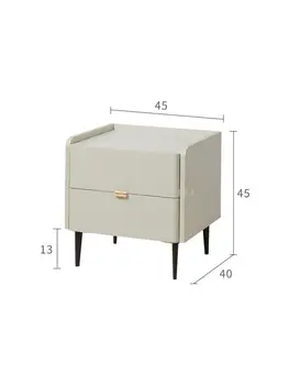Gujia home, современный минималистичный прикроватный столик в скандинавском стиле, многофункциональный прикроватный шкафчик для спальни PT7806G