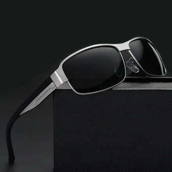 2023 Классические Поляризованные Солнцезащитные Очки Мужские Женские Брендовые Дизайнерские Для Вождения В Квадратной Оправе Мужские Солнцезащитные Очки Male Goggle UV400 Gafas De Sol