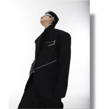 KN07515 Модные мужские пальто и куртки 2023 Подиум Роскошный известный бренд Европейский дизайн стиль вечеринки Мужская одежда