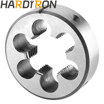 Круглая резьбонарезная матрица Hardiron Metric M26X3, машинная резьбонарезная матрица M26 x 3.0 Правая