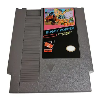 Игровой картридж BUGGY POPPER с 72 контактами для 8 разрядных игровых консолей NES NTSC и PAl