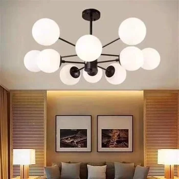 потолочные подвесные светильники, подвесная светодиодная дизайнерская лампа, декоративные элементы для дома, роскошная дизайнерская столовая