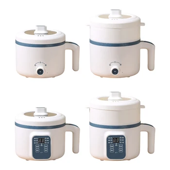 Мини-электрическая плита Hot Pot, Многофункциональная нагревательная сковорода, кастрюля для приготовления пищи, Бытовая техника на 2-3 человека для дома, общежития, офиса.