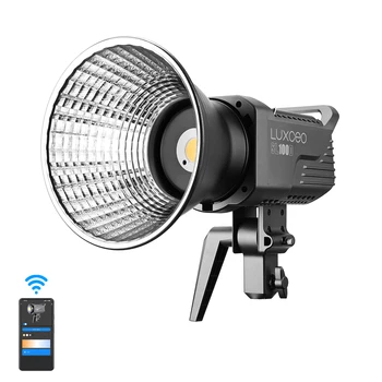 LUXCEO SL100D LED Video Light Двухцветный 2700-6500 K 100 Вт Студийное Освещение с креплением Bowens Mount С Управлением приложением для профессиональной Фотосъемки