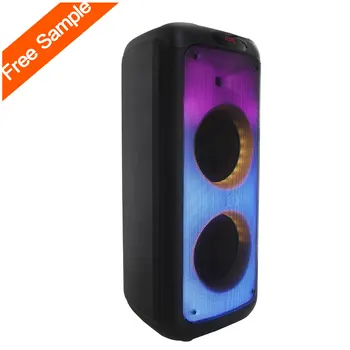 Мощный двойной 10 дюймовый аудиоплеер super bass трендовый продукт atlavoz 8 full flame led speaker с дизайном jb l.