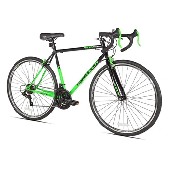Мужской велосипед RoadTech 700c, черный / зеленый