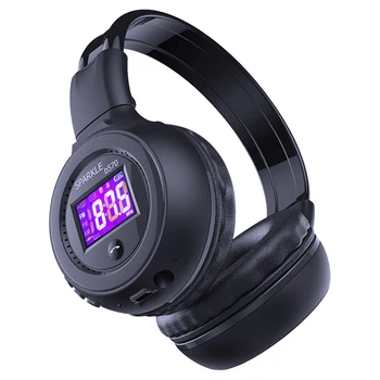 B570 Bluetooth Наушники Беспроводная Гарнитура Hi-Fi Стерео Бас ЖК-Экран Micro SD Карта MP3 AUX Play С Микрофоном