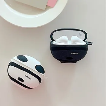 Чехол для наушников XiaoMi Redmi Buds 4 Active с милой мультяшной креативной наклейкой в виде панды, чехол для гарнитуры, противоударный с крючком