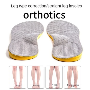 Новый супинатор, Ортопедические стельки для плоскостопия, для обуви, для женщин, мужчин, детей, для ног типа X / O, для коррекции вальгусной деформации стоп, колодки для спортивной обуви