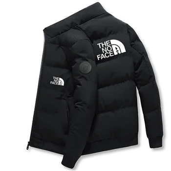Зимняя мужская куртка The NO FACE, модная повседневная куртка с воротником-стойкой, мужская пуховая куртка, теплая куртка, мужская спортивная куртка на открытом воздухе