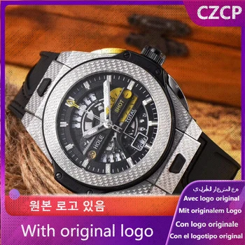 Мужские часы CZCP 904l Кварцевые часы из нержавеющей стали 42 мм-HB