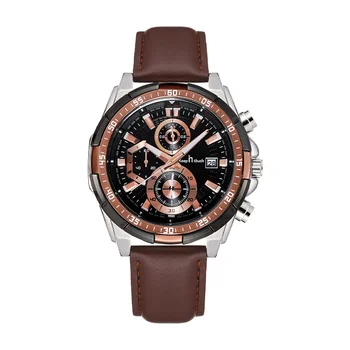Многофункциональные мужские часы Деловые спортивные часы Мужские водонепроницаемые с большим циферблатом