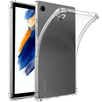 Ультратонкий Прозрачный Чехол Для Samsung Galaxy Tab A8 10.5 SM-X200 205 2022 2021 Мягкая Силиконовая Защитная крышка Протектор Экрана