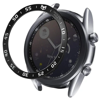 для Galaxy watch 3 45 мм 41 мм безель с петлей для укладки для samsung galaxy watch 3 безель с кольцом для защиты от царапин и столкновений