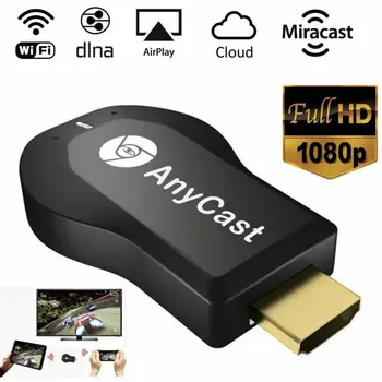 4K Tv Stick Wifi Anycast Конвертер Телефона в HDMI Mirascreen Tv Cast Screen для Windows Android iOS Зеркальное Игровое Видео Live Office