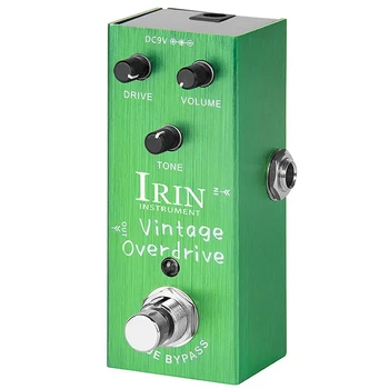 IRIN Гитарный Эффектор Mini Effector Электрогитара Classic Overload Effector Хор Профессиональный Одноблочный Эффектор Металл