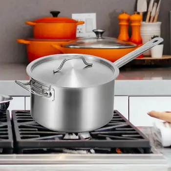 Кастрюля с крышкой для приготовления макаронных изделий из нержавеющей стали для кухни Чайных ресторанов