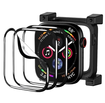 3ШТ Защитная пленка с инструментом для Apple Watch Ultra 49мм 45мм 41мм 44мм 40мм 42мм 38мм Защитная пленка для экрана Apple watch 7 8 SE