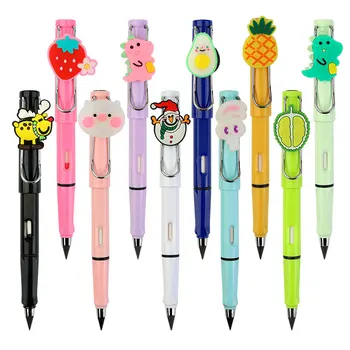 Симпатичный фруктовый механический карандаш Корейские школьные принадлежности Infinity Pencil Карандаш с грифелями для рисования Школьные принадлежности