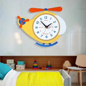 Деревянные часы с оригинальным дизайном в стиле аниме, настенные Классические Модные часы, Необычные предметы для украшения дома в стиле Reloj для детской комнаты