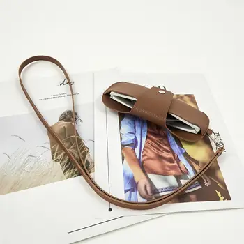 Сумка для солнцезащитных очков, полезная Мягкая защитная сумка для солнцезащитных очков многоразового использования с ремешком, дорожная сумка для солнцезащитных очков, сумка для очков
